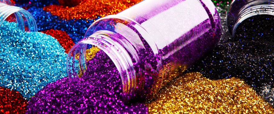 incorporate glitter into your makeup routine
